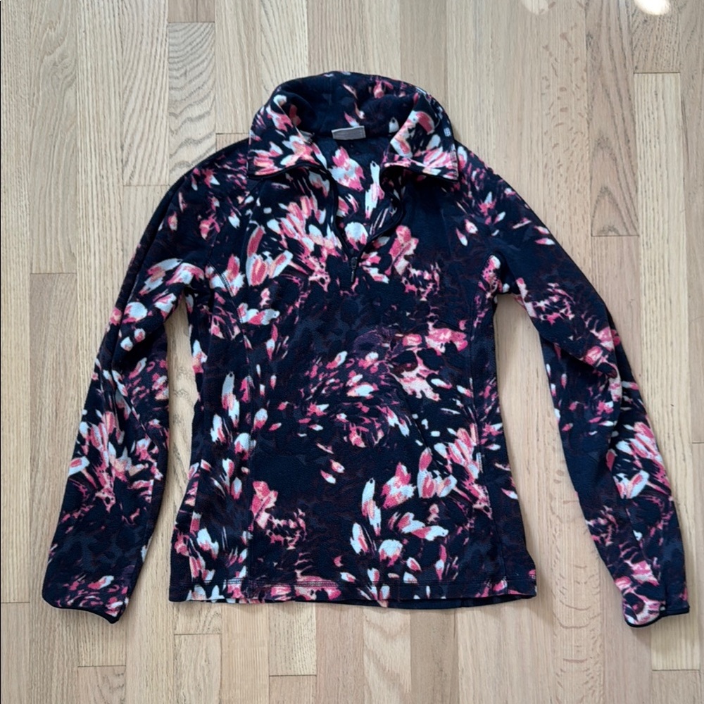 Columbia fleece qtr zip